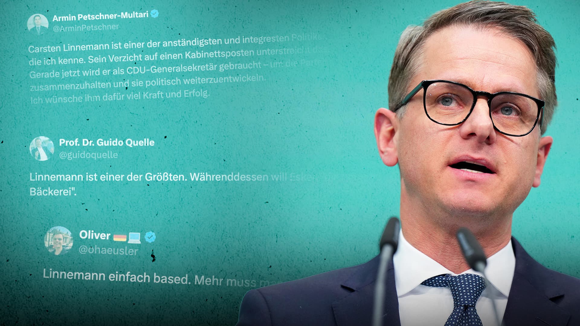 „Menschgewordenes Rückgrat“: Konservative feiern Carsten Linnemann
