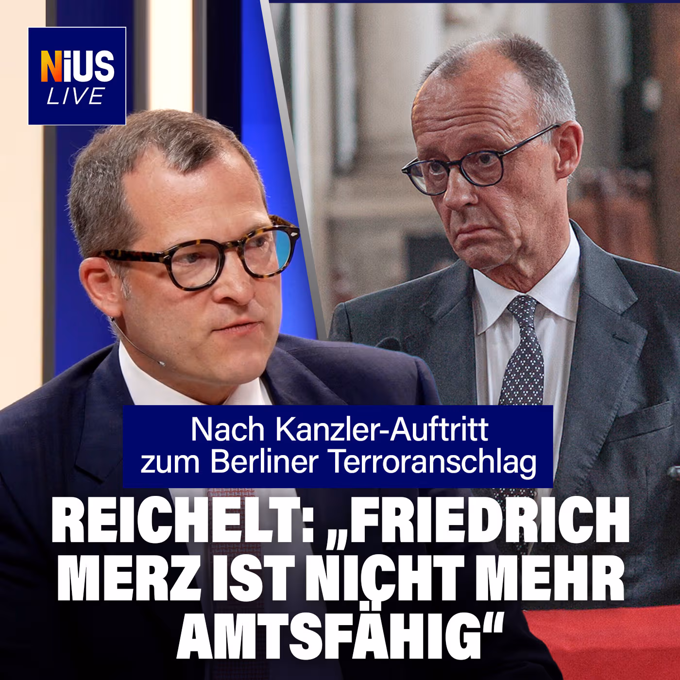 Reichelt rechnet mit dem Kanzler ab: „Friedrich Merz ist nicht mehr amtsfähig“