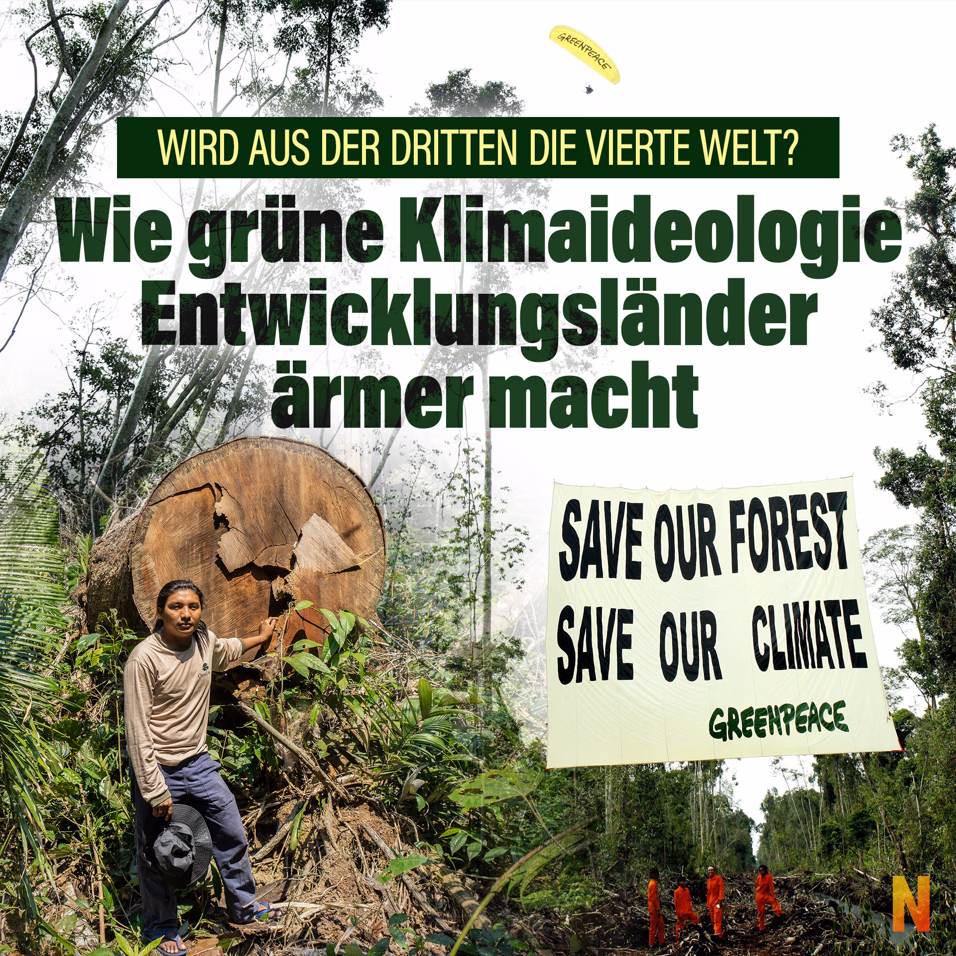 Grüne Klimaideologie: So werden die Menschen in den Entwicklungsländern ärmer