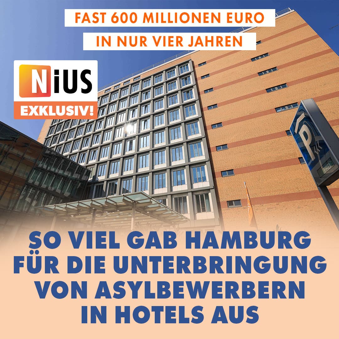 Fast 600 Millionen Euro in nur vier Jahren: So viel gab Hamburg für die Unterbringung von Asylbewerbern in Hotels aus