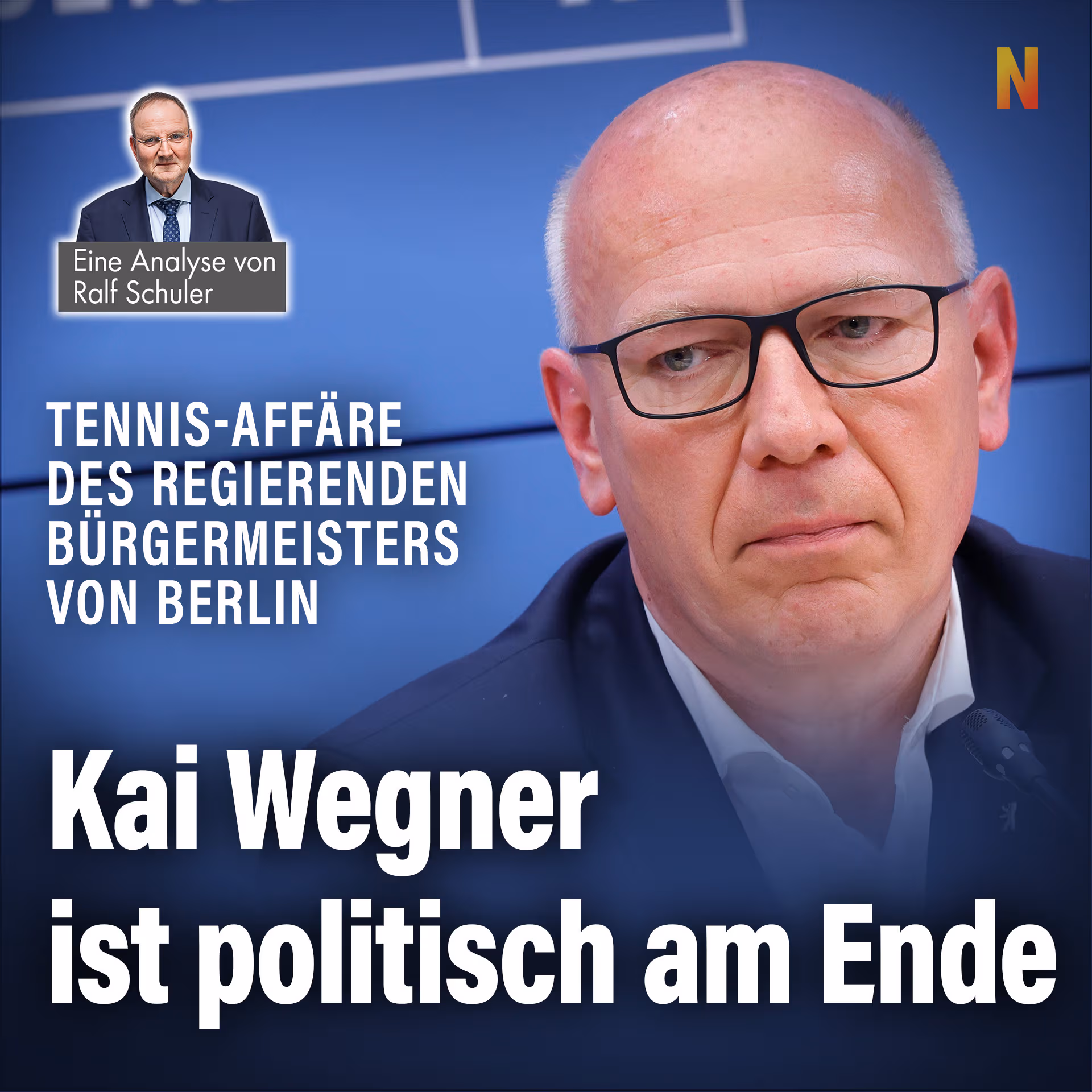 Tennis-Affäre des Regierenden Bürgermeisters von Berlin: Kai Wegner ist politisch am Ende
