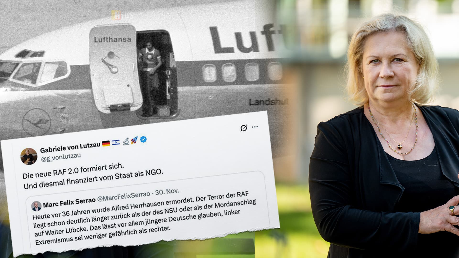 Ex-Geisel Gabriele von Lutzau: „Die neue RAF 2.0 formiert sich – und diesmal finanziert vom Staat als NGO“