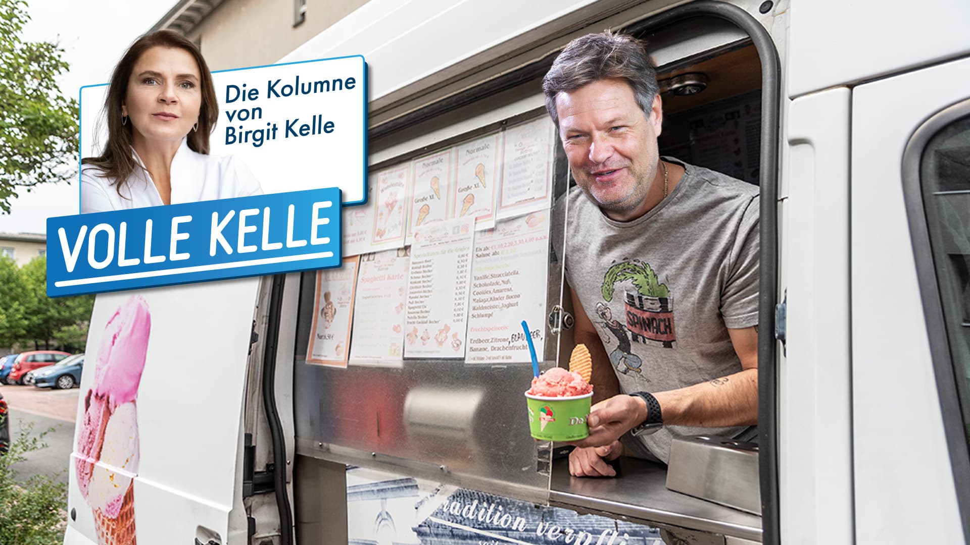 Wenn Habeck nur EINEN Tag lang Eis verkaufen müsste, wüsste er, wie die Preise explodiert sind