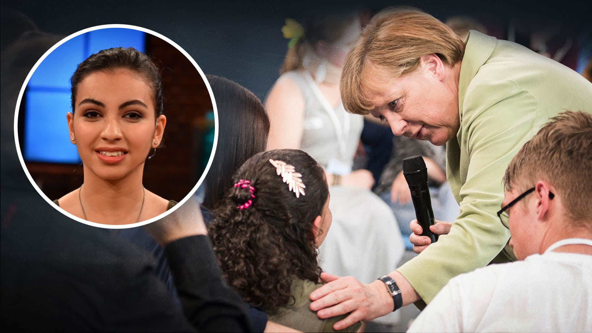 Dabei solidarisierte sich Reem Sahwil (24) mit dem Hamas-Terror: Baerbock nennt Merkels Mädchen als Beispiel für gelungene Integration