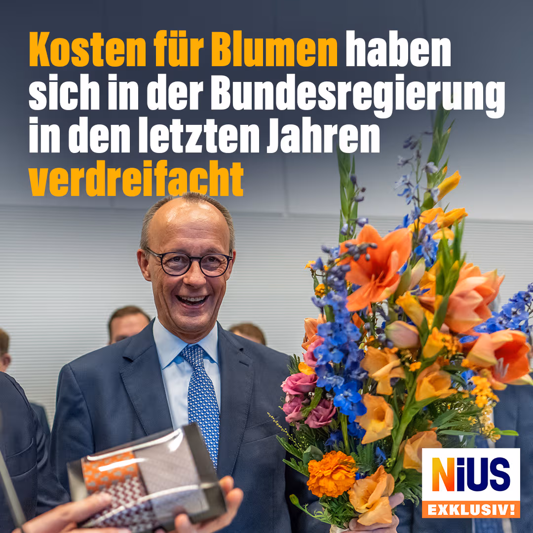 Floristik: Kosten für Blumen haben sich in der Bundesregierung in den letzten Jahren verdreifacht