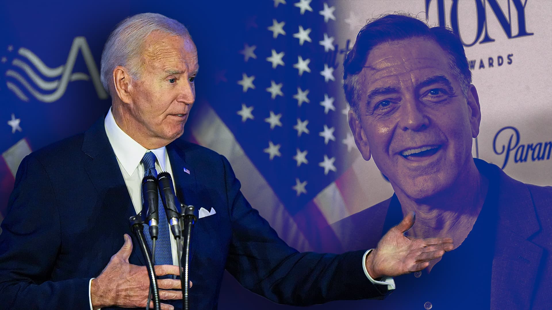 US-Moderator enthüllt: Biden erkannte George Clooney nicht mehr