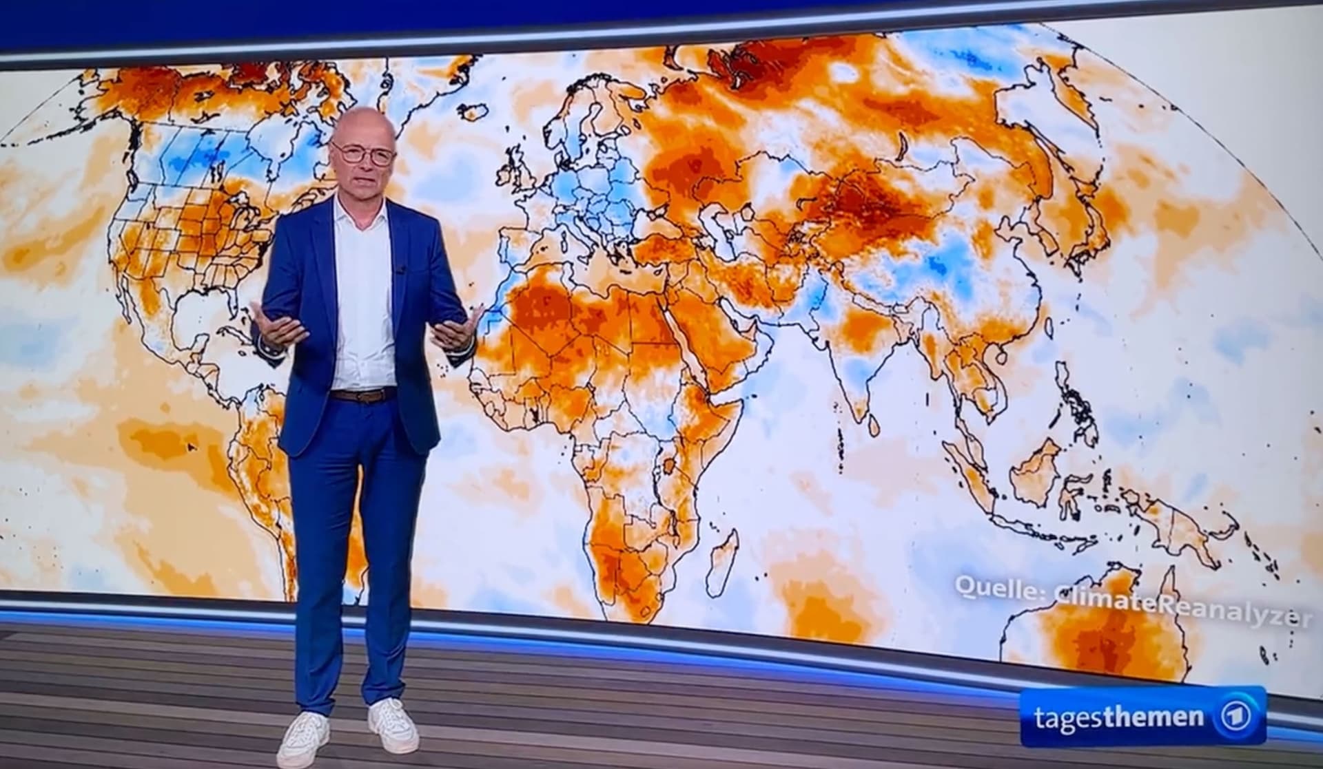 Regen und Kälte: So absurd schüren ARD und ZDF trotzdem Klima-Panik