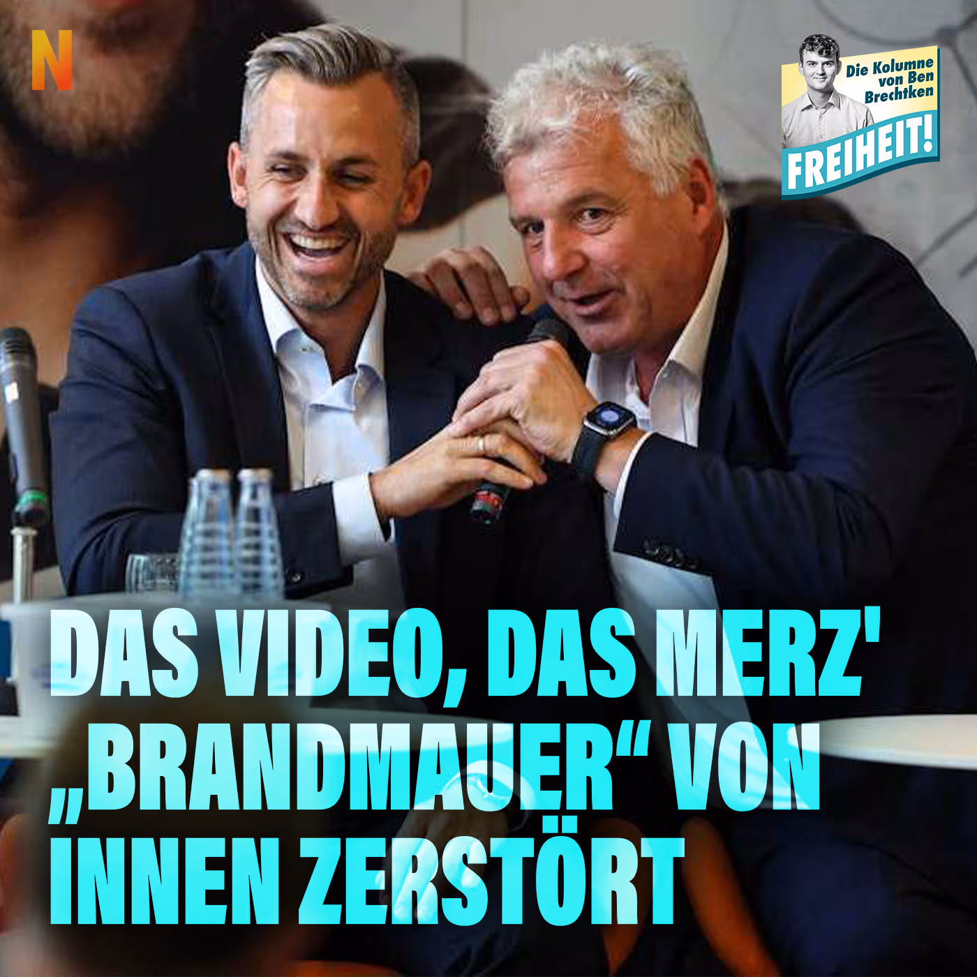 Das Video, das Merz’ „Brandmauer“ von innen zerstört