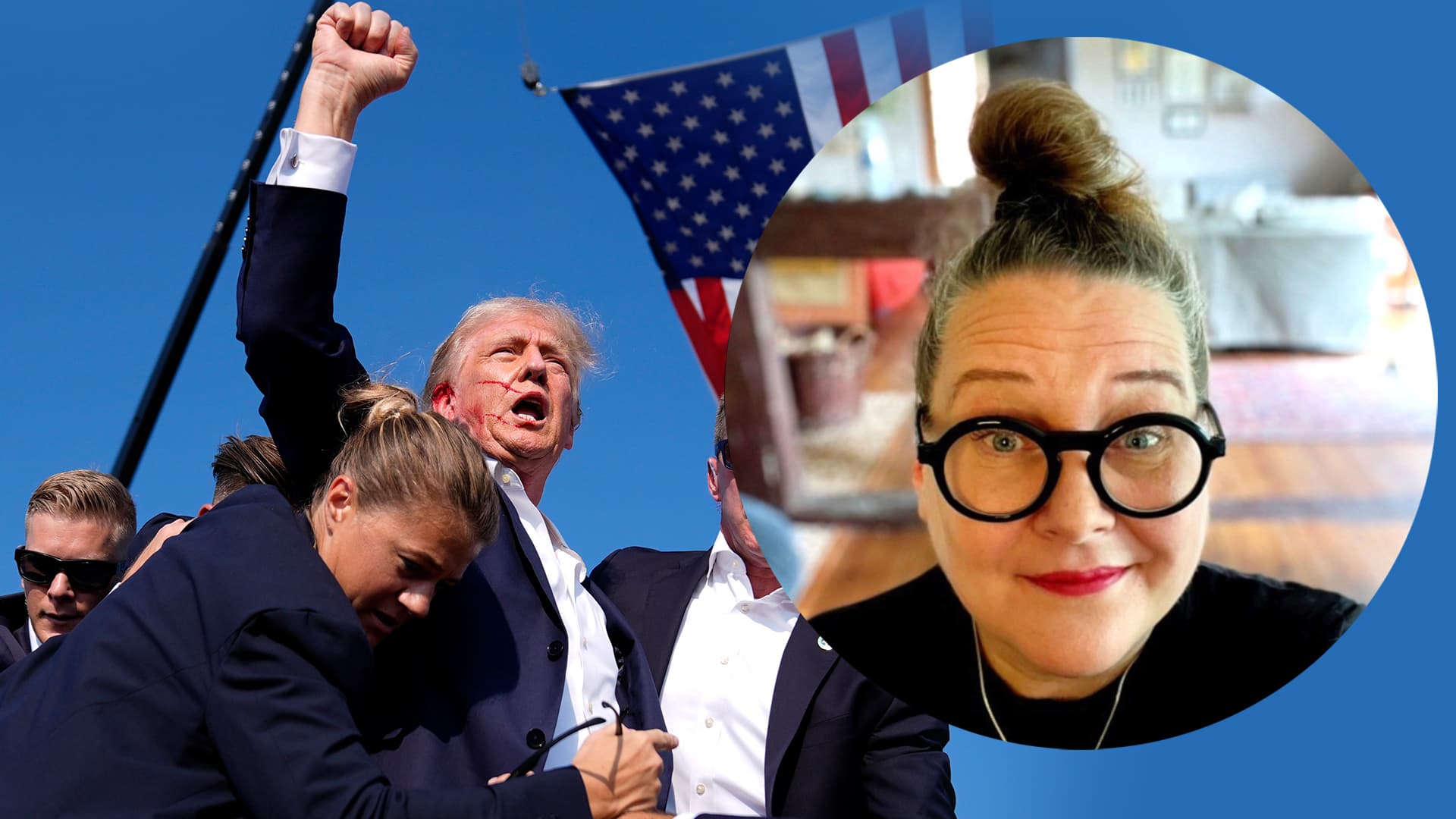 Das schreibt eine PR-Frau der Bundesregierung über Trump: „Wieviel Böses braucht es, damit der Gedanke legitim ist, dass der Verursacher besser tot ist oder man bedauert, dass er es nicht ist?“