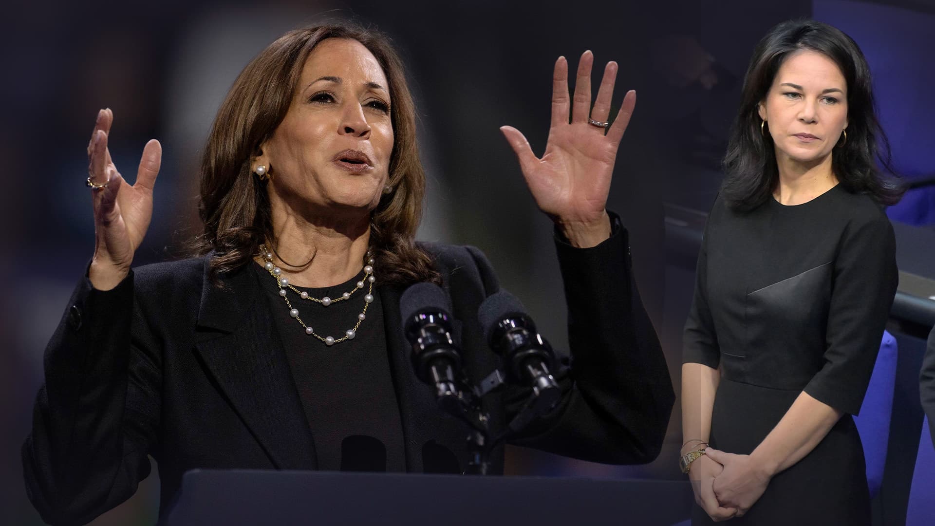 Noch ein Plagiatsskandal? Kamala Harris macht die Baerbock