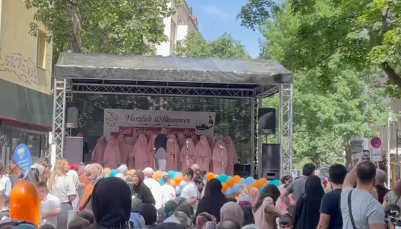Verstörende Szenen: Kinder in Burkas – mitten in Berlin