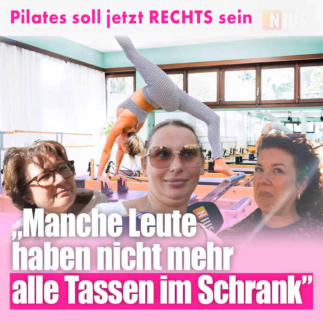 Pilates soll jetzt rechts sein: „Manche Leute haben nicht mehr alle Tassen im Schrank”
