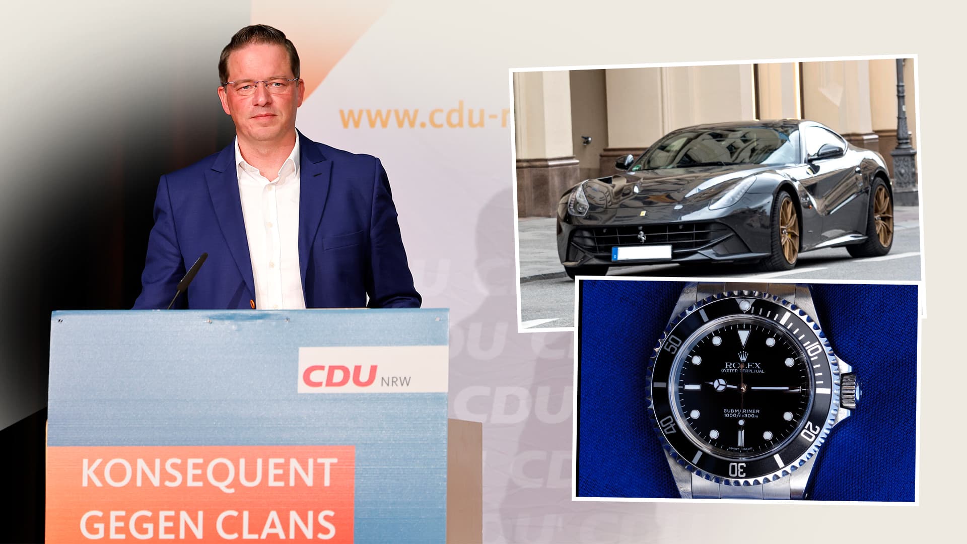 Wie im Kindergarten: CDU-Mann will Clans ihre Luxusartikel wegnehmen!