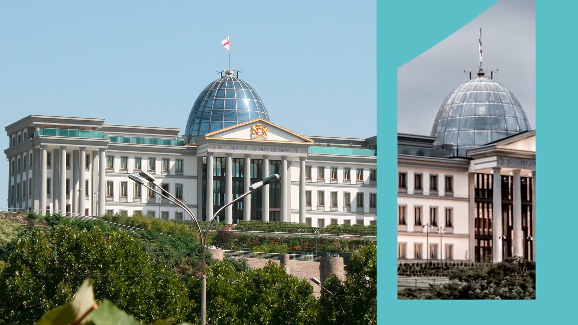 Tiflis statt Berlin: CDU blamiert sich mit falschem Reichstag!