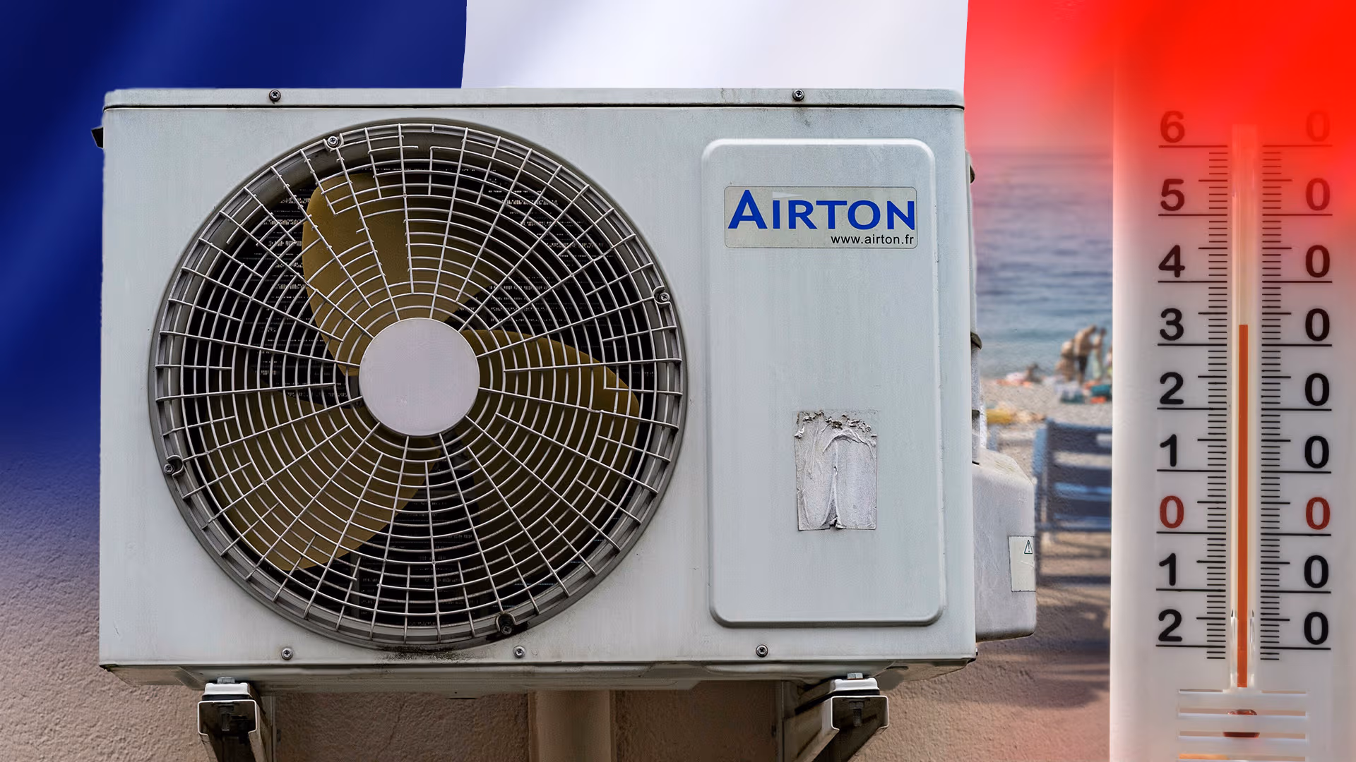 Heißes Frankreich: Kulturkampf um die Klimaanlage