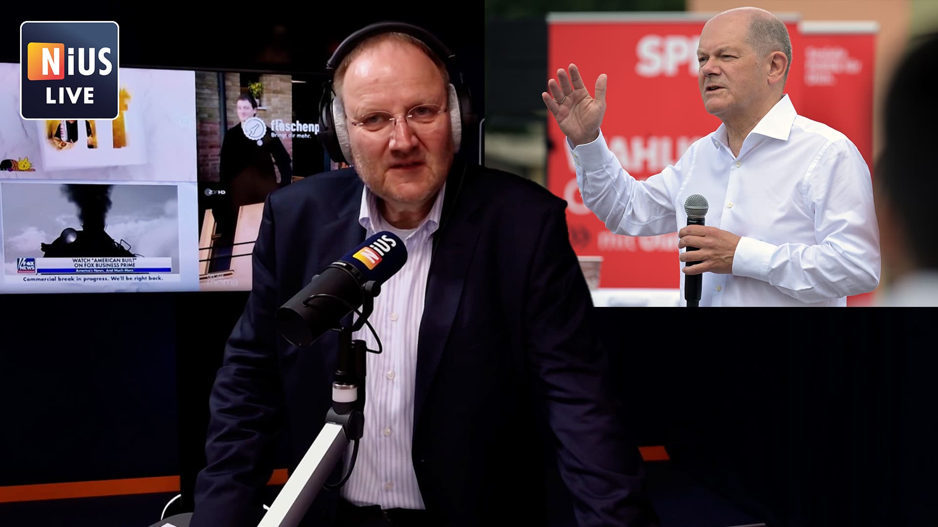NIUS LIVE: Scholz und seine absurden Behauptungen – Hauptsache kein Kratzer in der eigenen Fassade