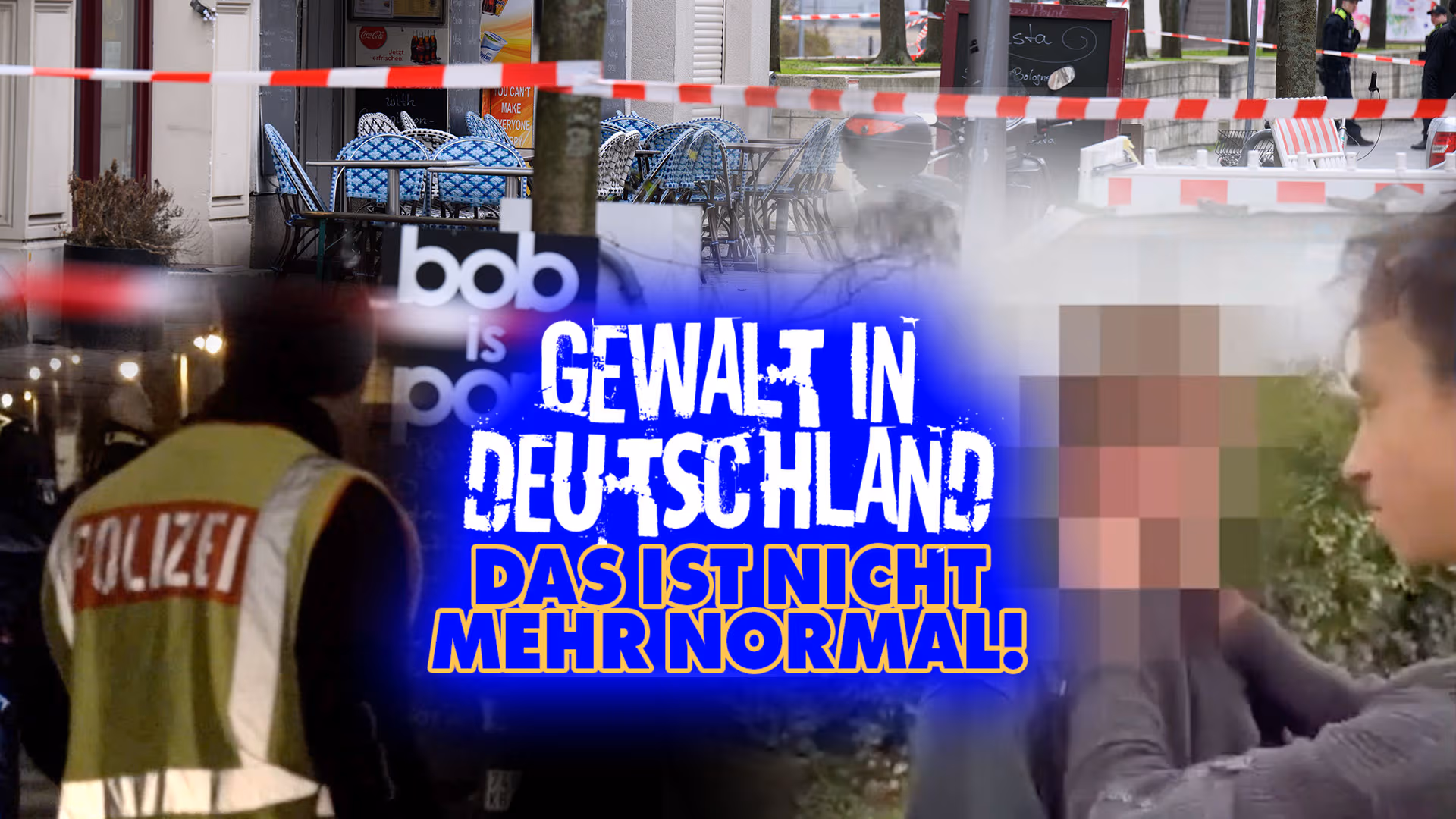 Wir können die ausufernde Gewalt in Deutschland nicht weiter hinnehmen