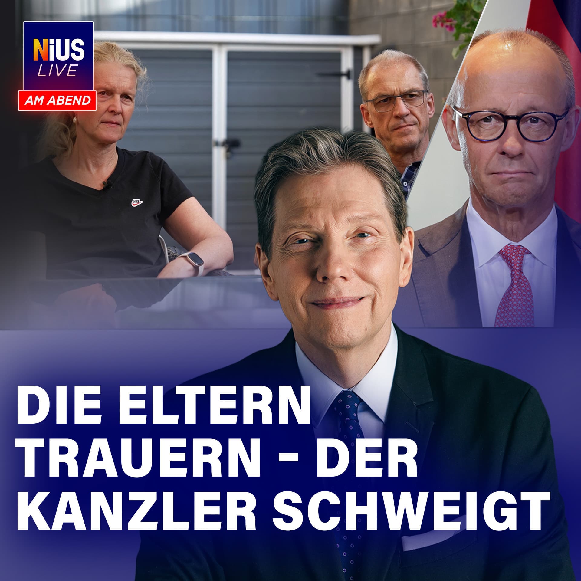 Das war NIUS Live am Abend: Die Eltern trauern – der Kanzler schweigt