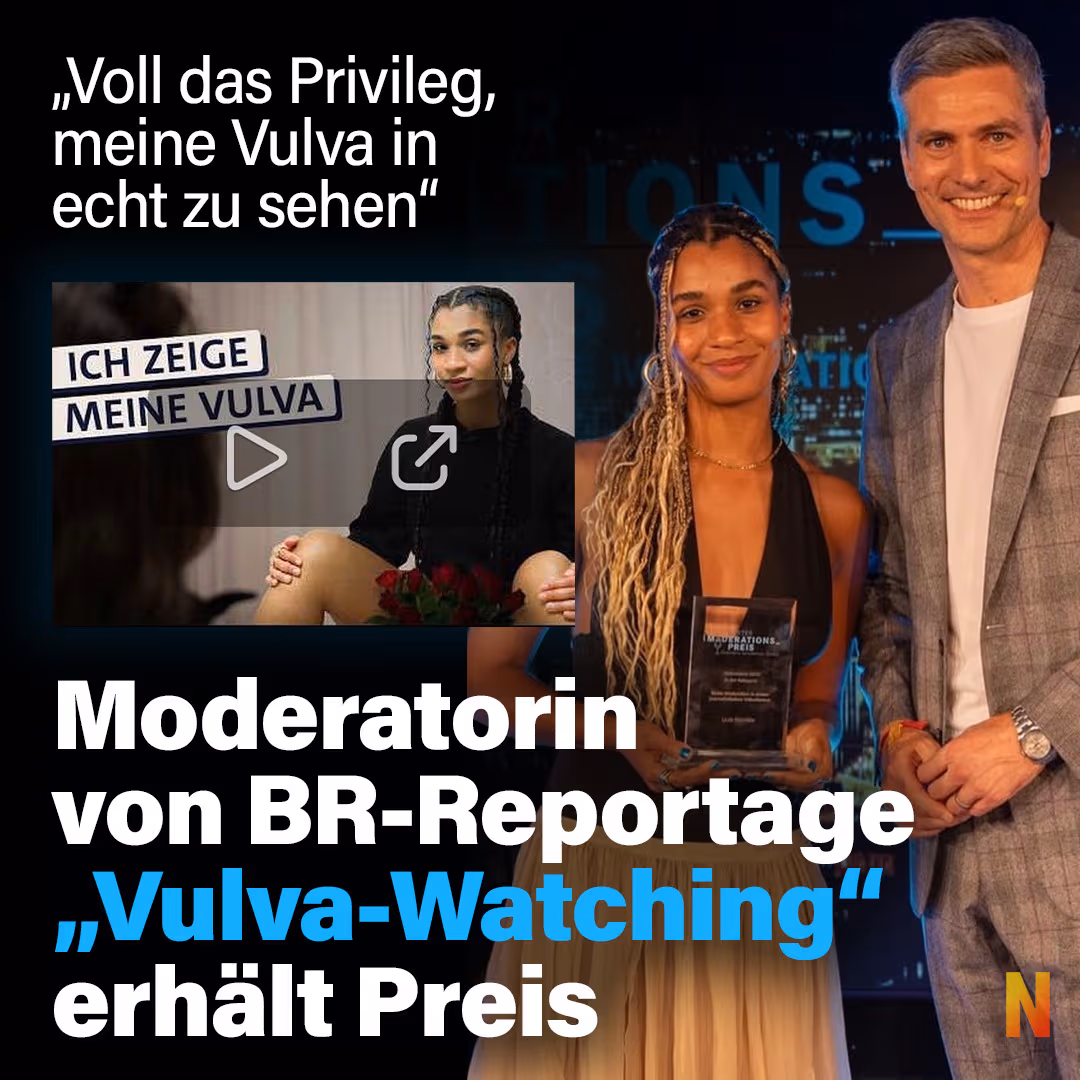 Moderatorin von BR-Reportage „Vulva-Watching“ mit Preis geehrt