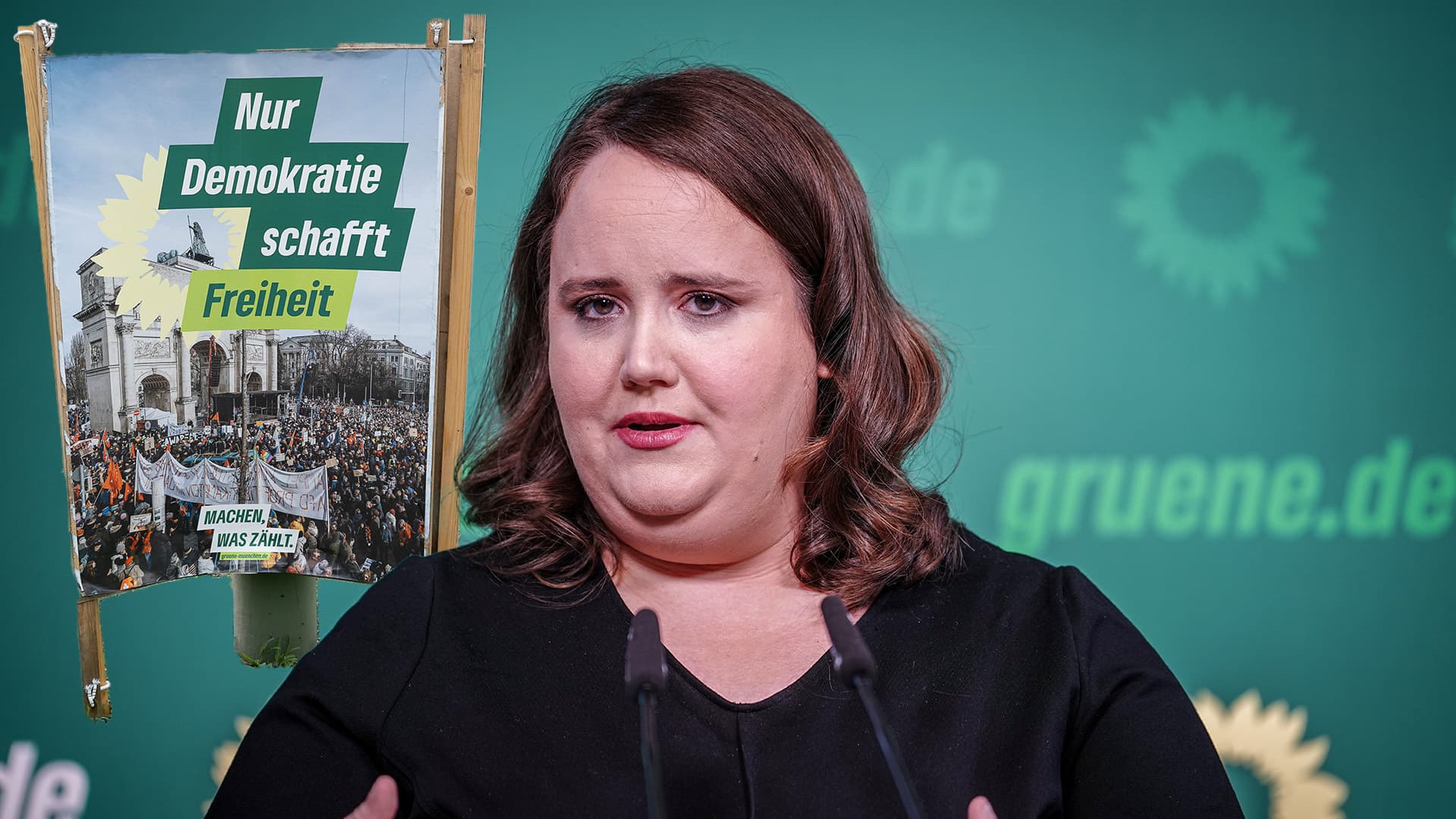 „Nur Demokratie schafft Freiheit“: Das seltsame Staatsverständnis der Grünen