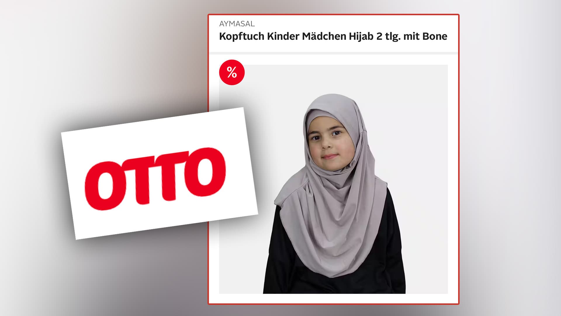 Otto-Versand bietet islamisches Kopftuch für kleine Mädchen an