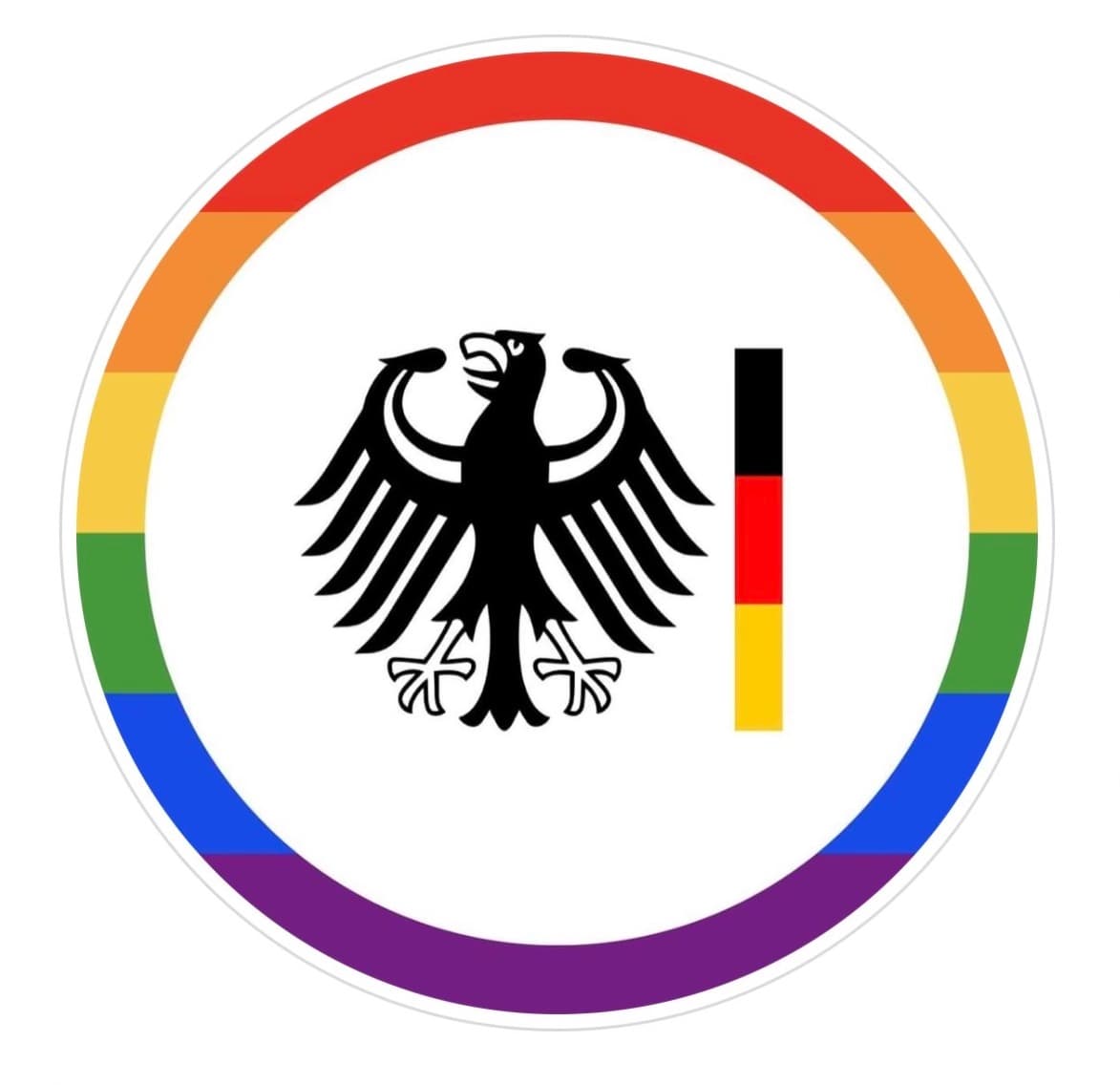 Pride Month: Bundesregierung mit Regenbogen im Social-Media-Profil