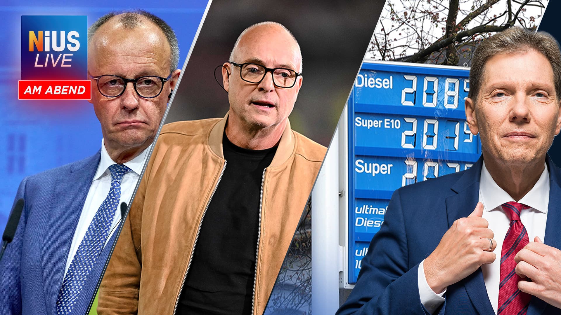 Ab 18 Uhr bei NIUS Live am Abend: Frank Buschmann – dann bin ich eben rechts