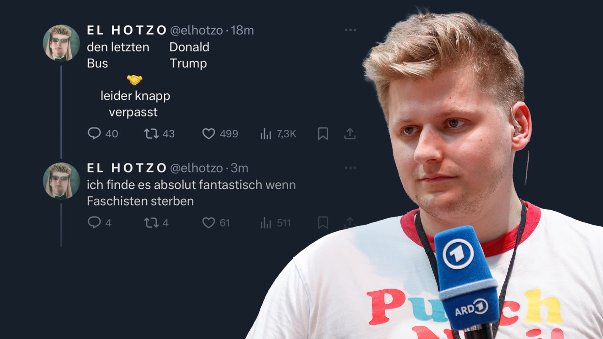 Nach Tweet über Trump-Attentat: rbb beendet Zusammenarbeit mit El Hotzo
