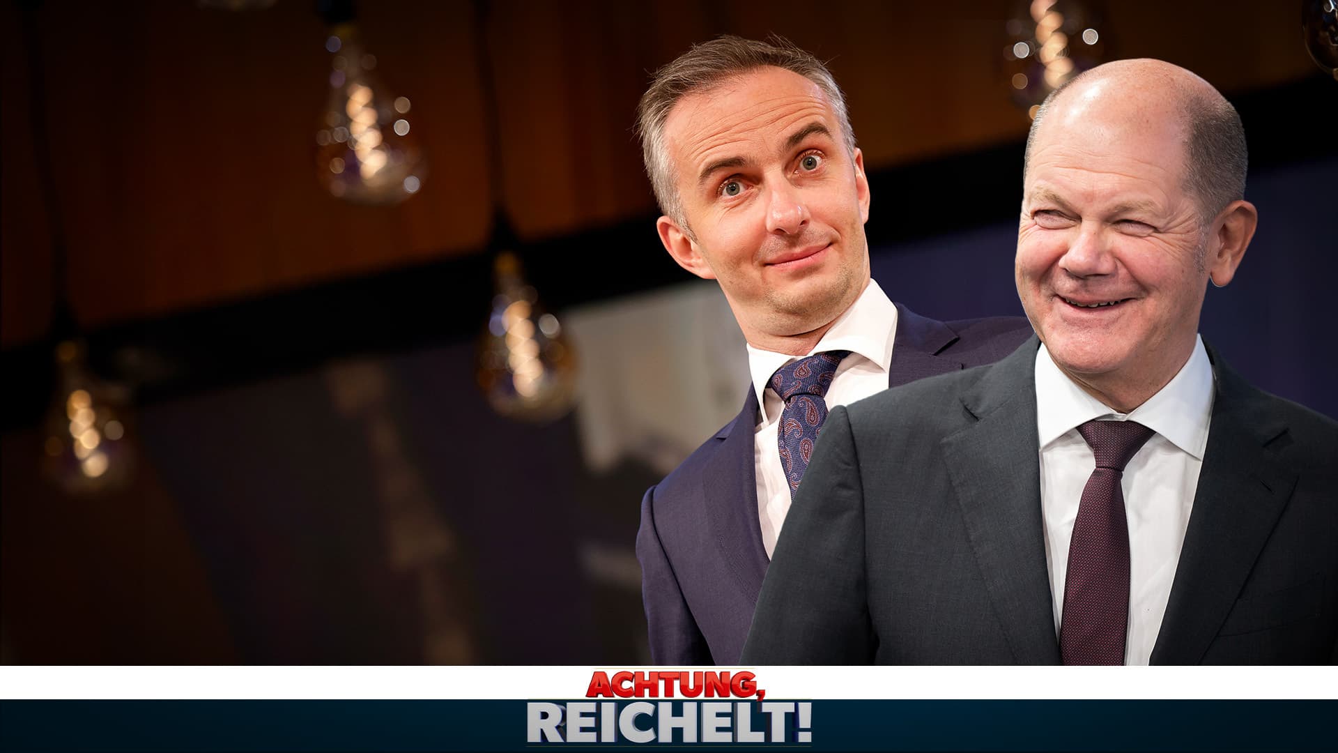 Propaganda von Scholz und Böhmermann: So lügen und hetzen der Kanzler und sein Clown