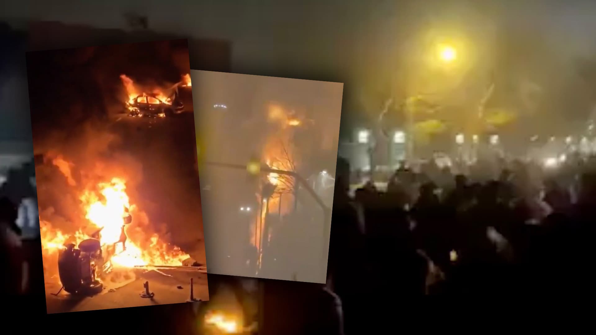 Autos brennen, Demonstranten rufen „Tod dem Diktator“, Dutzende ermordet: Massenproteste im Iran eskalieren!