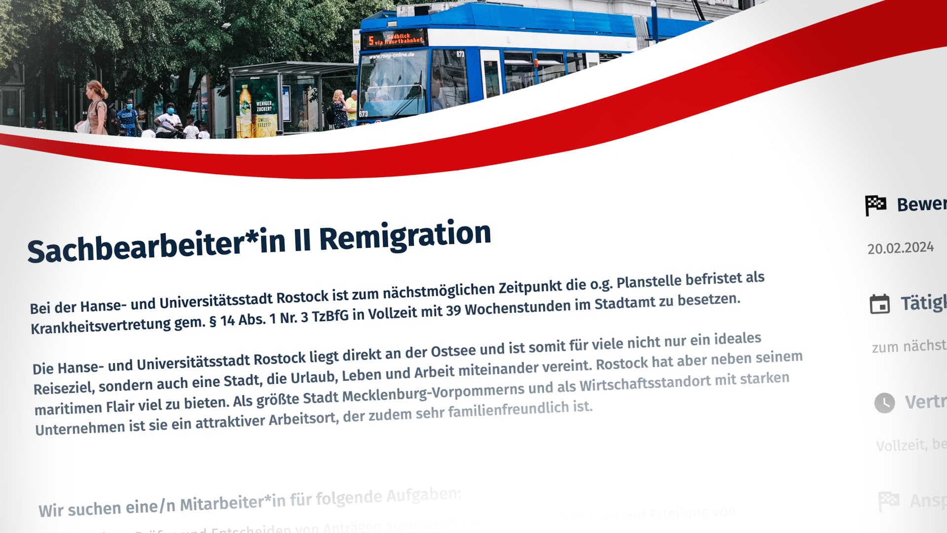 „Prüfen von Ausreiseaufforderungen illegal eingereister Ausländer“: Rostock sucht „Sachbearbeiter Remigration“