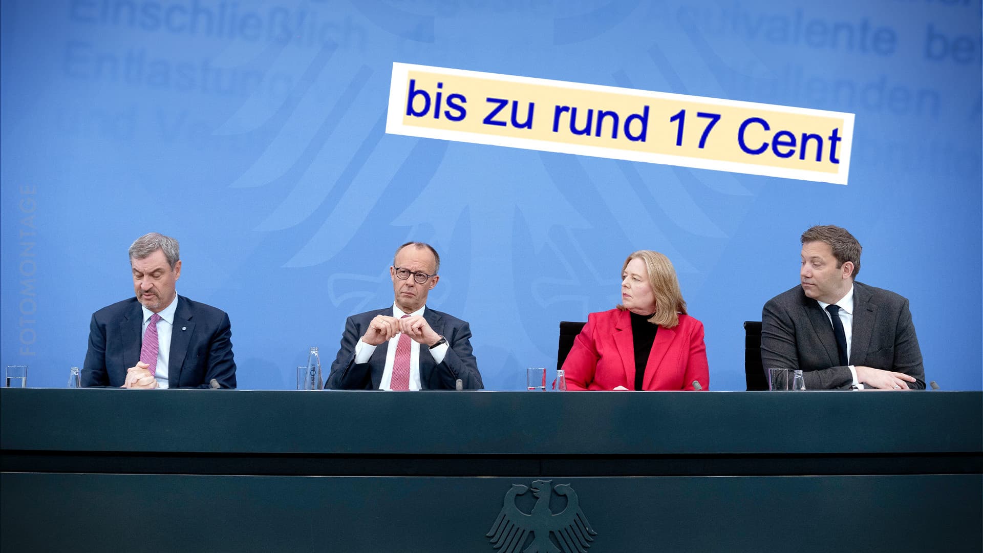 Versteckt sich hinter dieser Passage im Tankrabatt-Gesetz eine Erhöhung der Mehrwertsteuer?