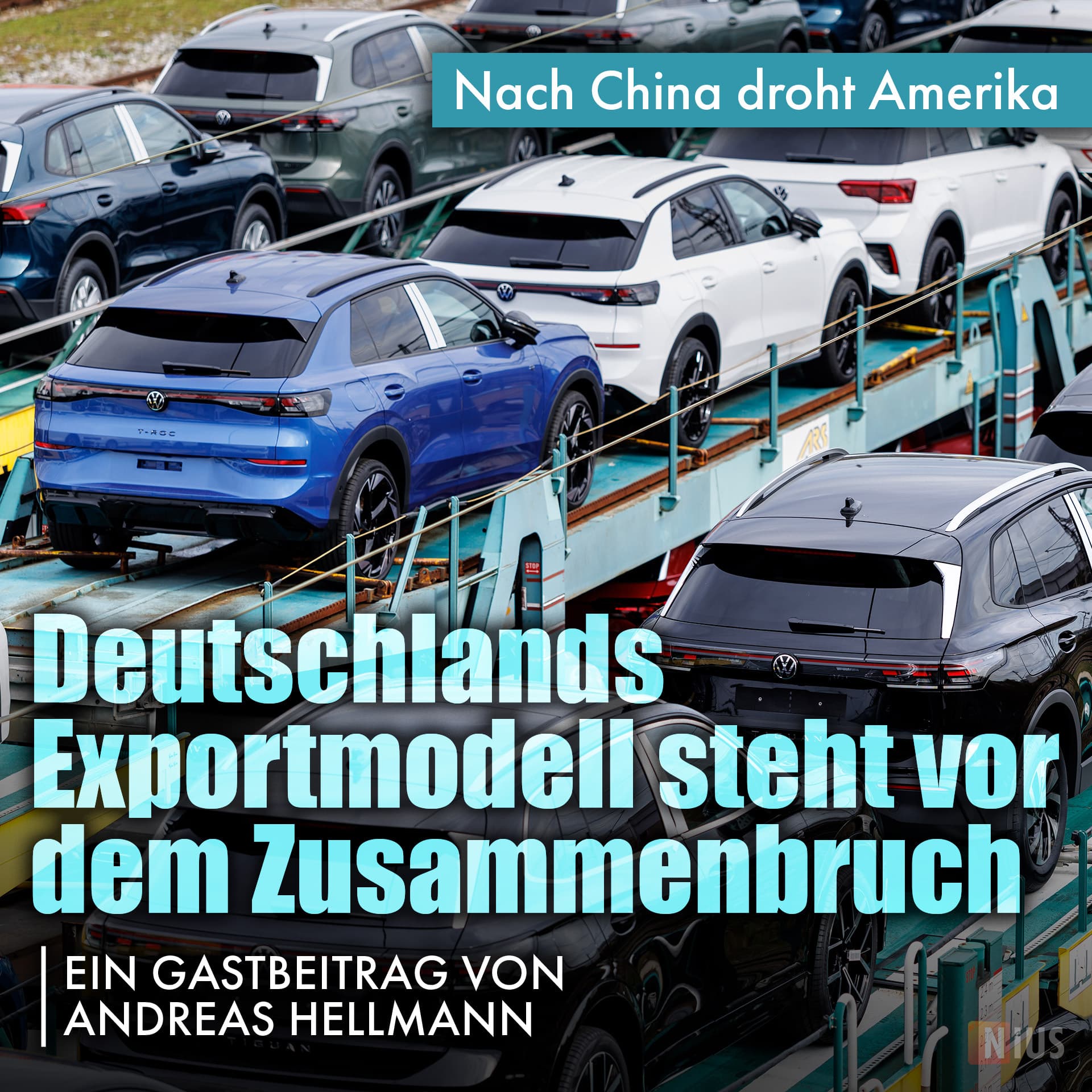 Nach China droht Amerika: Deutschlands Exportmodell steht vor dem Zusammenbruch