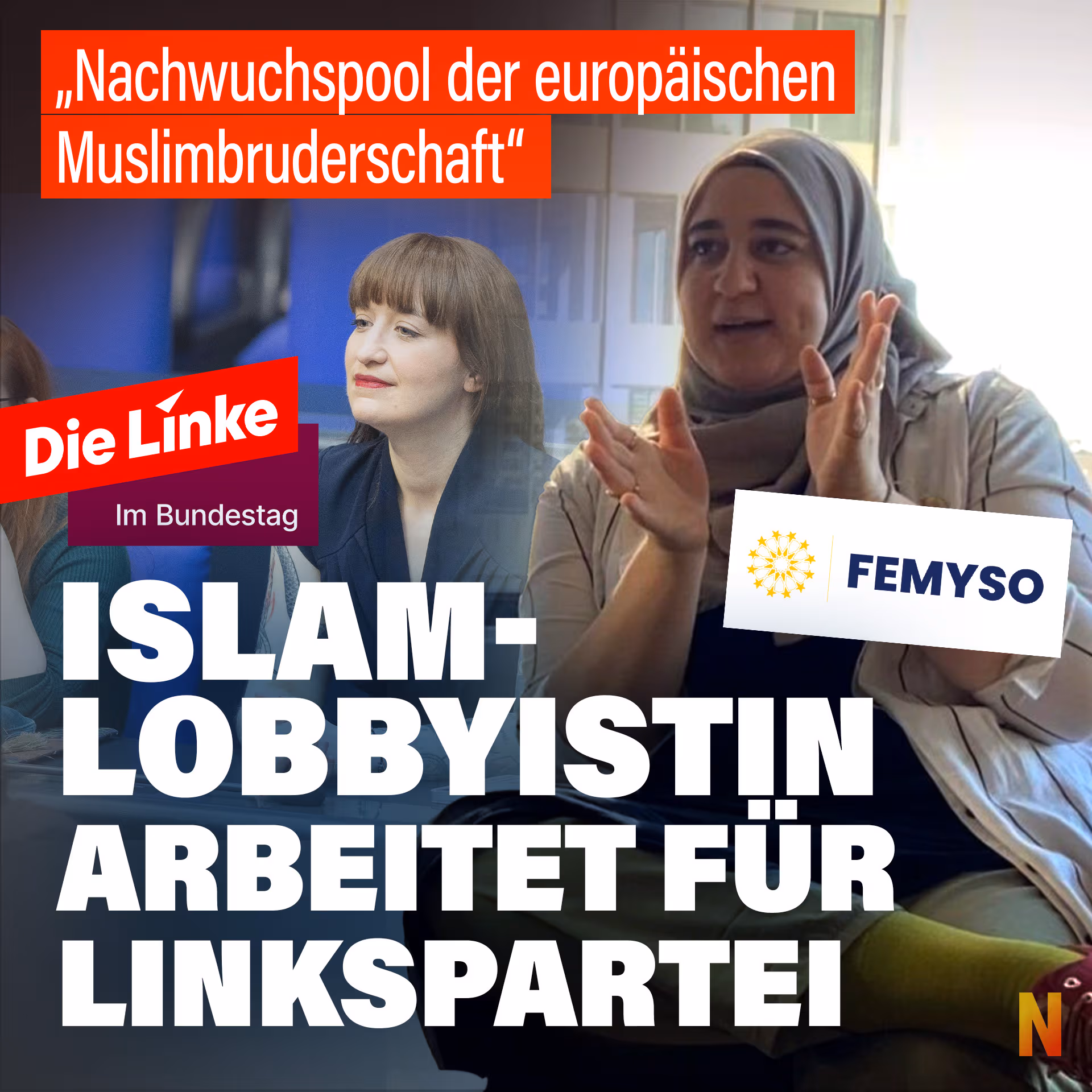 Islam-Lobbyistin arbeitet für Linkspartei