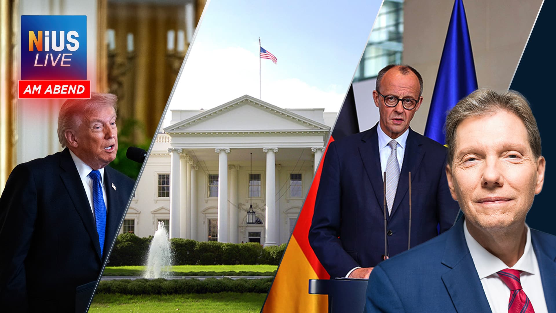 Das war NIUS Live am Abend: Merz bei Trump – alle Details