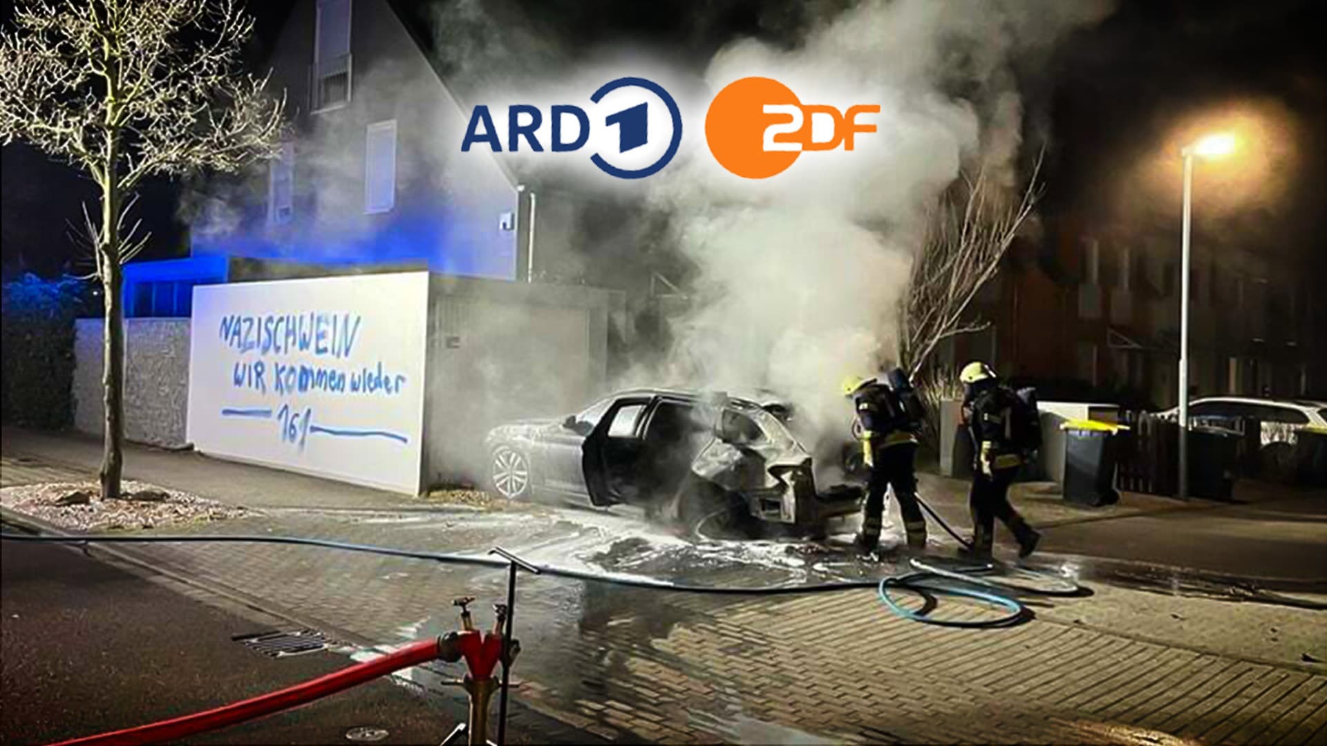 Selektive Berichterstattung bei ARD & ZDF: Über Brandanschläge gegen SPD-Politiker wird berichtet, nicht aber über die gegen AfD-Politiker