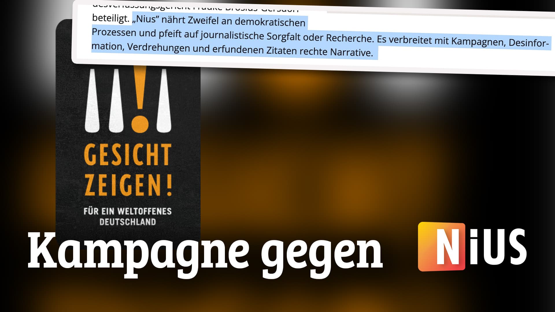 Mehr als 420.000 Euro Steuergeld allein im Jahr 2025: Bundesregierung finanziert Kampagne gegen NIUS