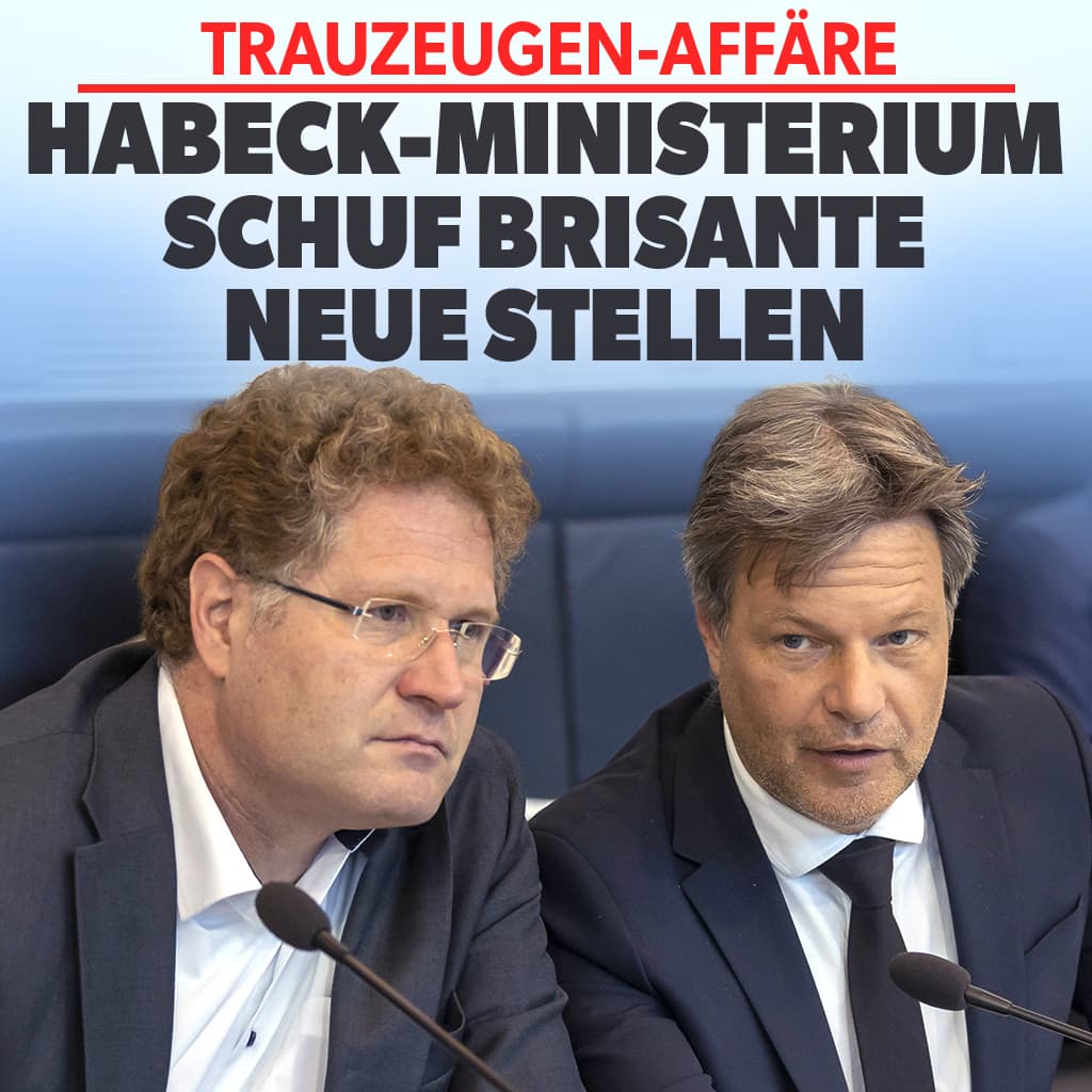 Trauzeugen-Affäre: Habeck-Ministerium schuf hunderte neue Dena-Stellen