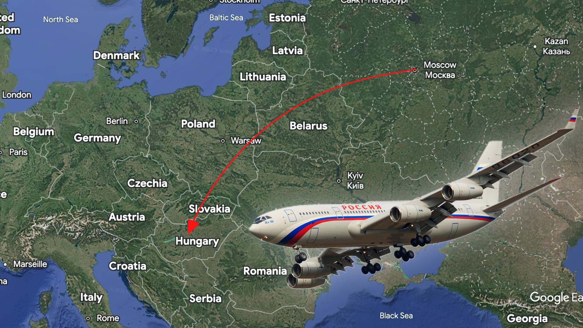 Fliegt Putin zum Trump-Gipfel über Warschau?