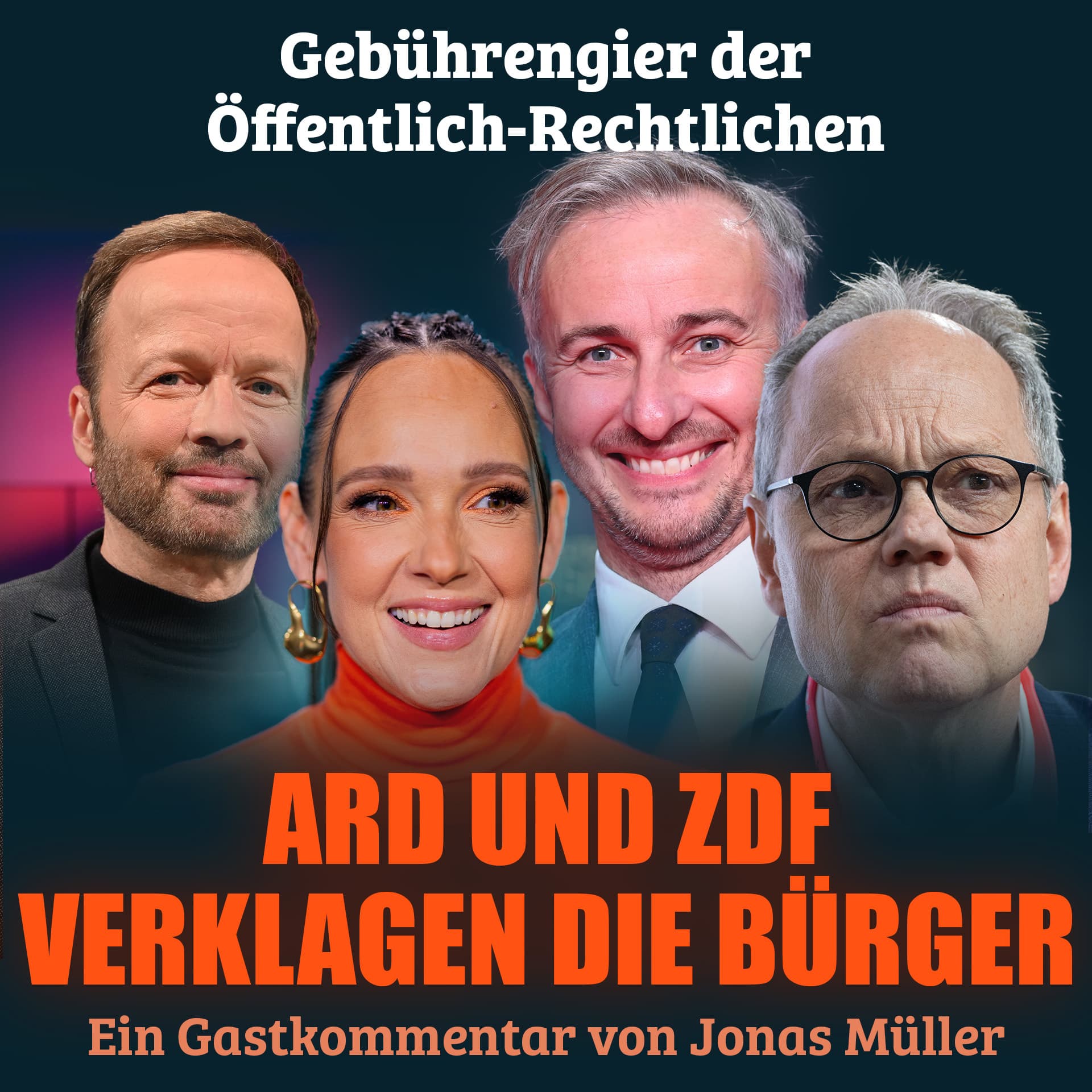 Gebührengier der Öffentlich-Rechtlichen: ARD und ZDF verklagen die Bürger