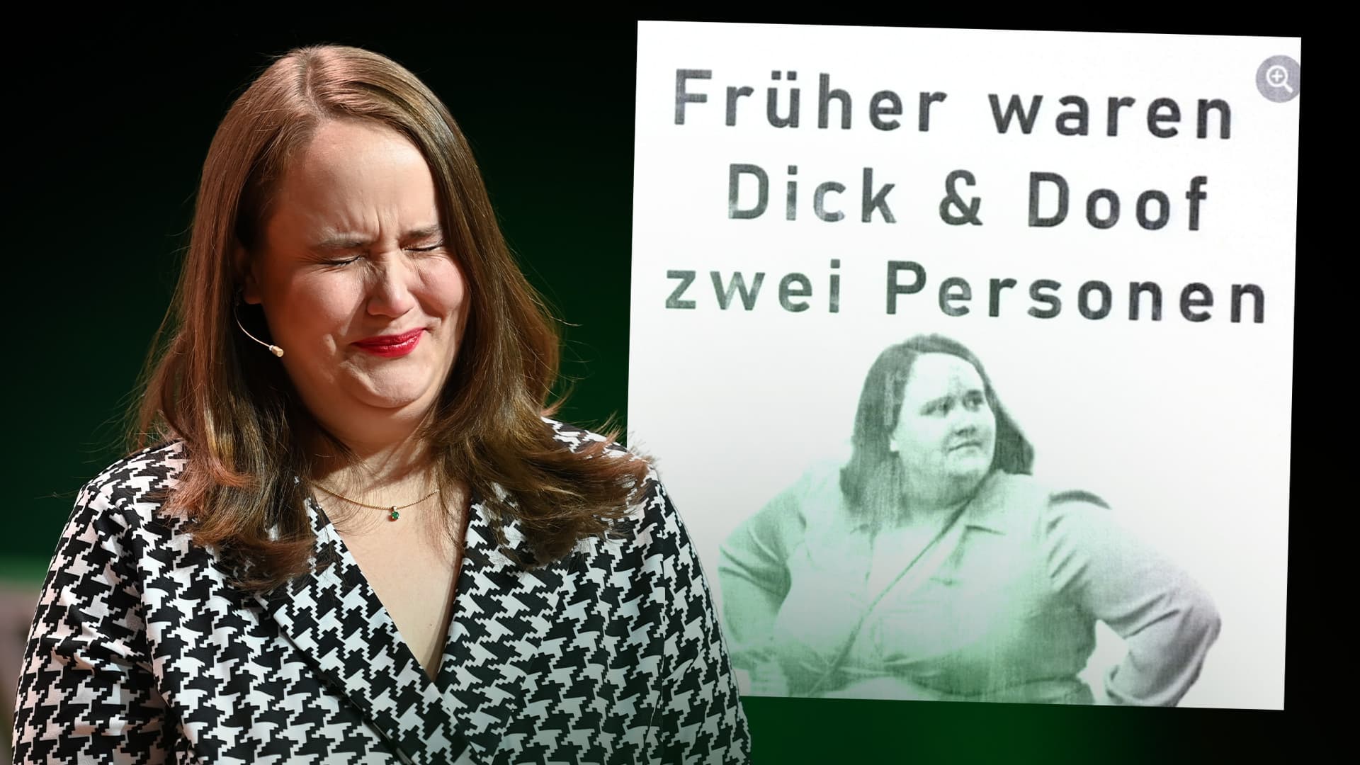 300 Euro Strafzahlung für bösen Witz über Ricarda Lang: „Früher waren Dick & Doof zwei Personen“