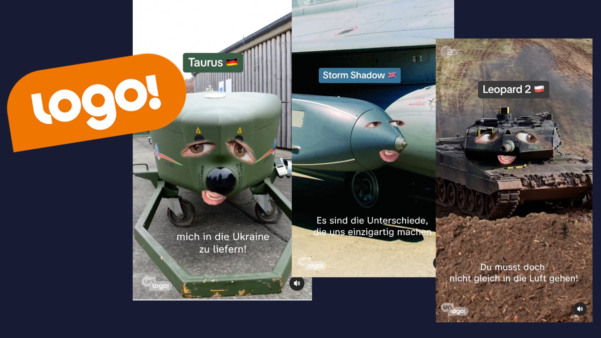 ZDF-Kindersendung verstört mit Kriegswaffen-Propaganda