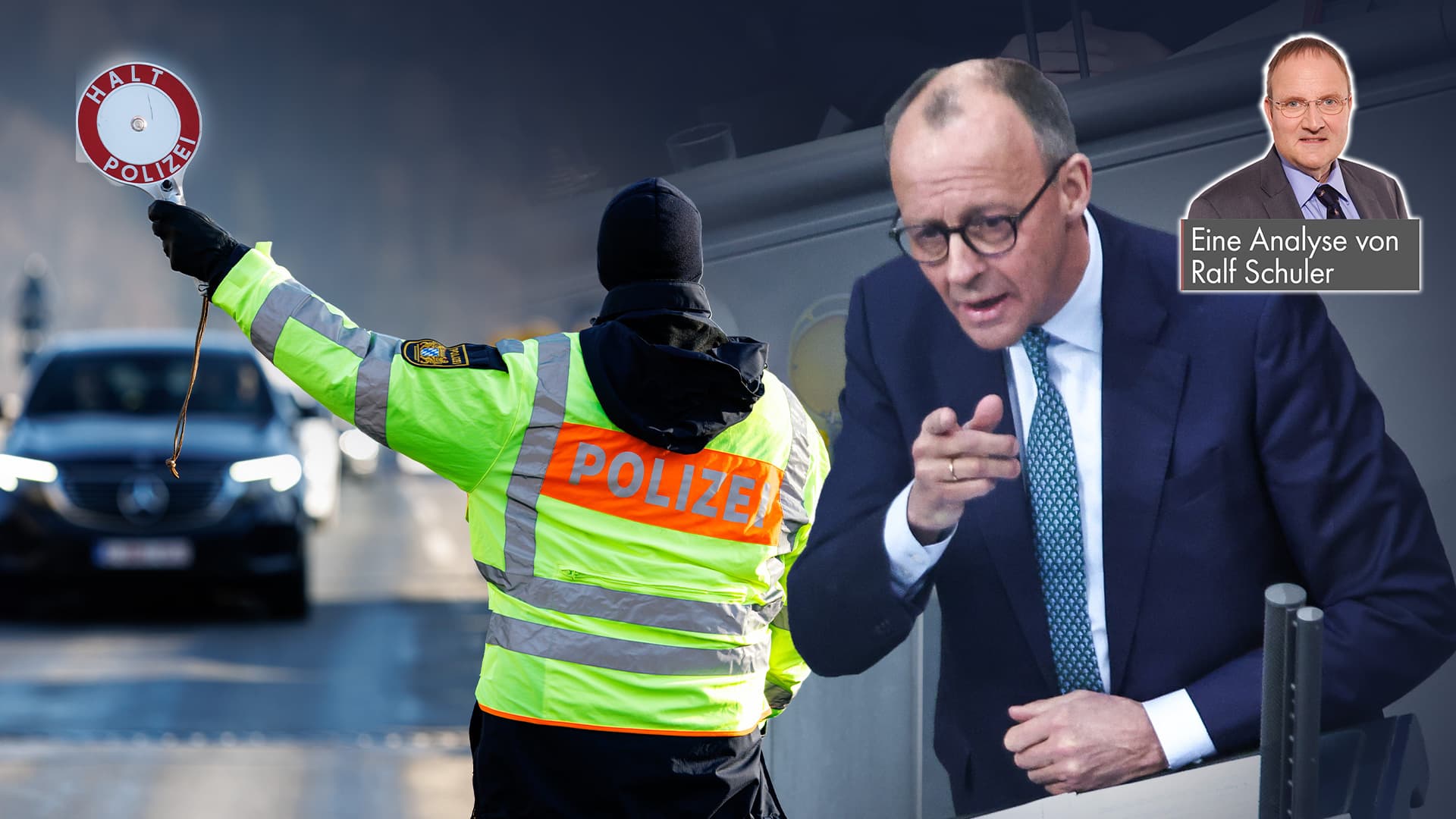 Mit wem will Friedrich Merz sein Versprechen der Grenzschließung halten?
