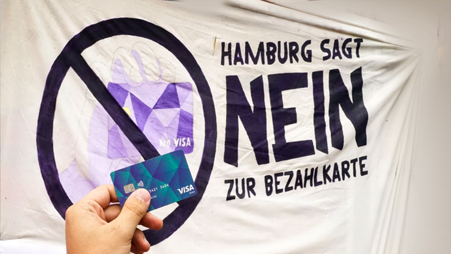 Linker Flüchtlingsrat in Hamburg hebelt Bezahlkarten-Regelung für Asylbewerber aus