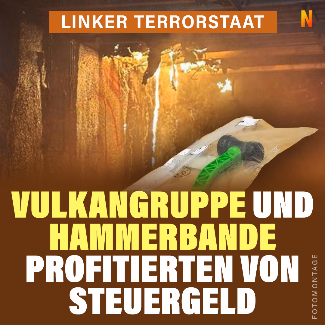 Linker Terrorstaat: Vulkangruppe und Hammerbande profitierten von Steuergeld