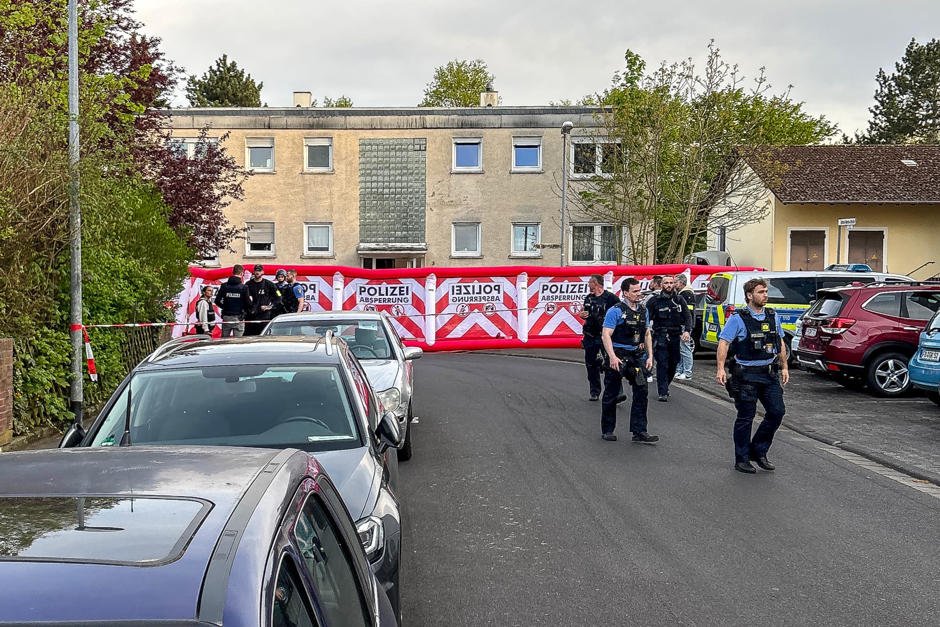 Schüsse in Bad Nauheim: Polizei-Großeinsatz in Hessen – mindestens zwei Opfer