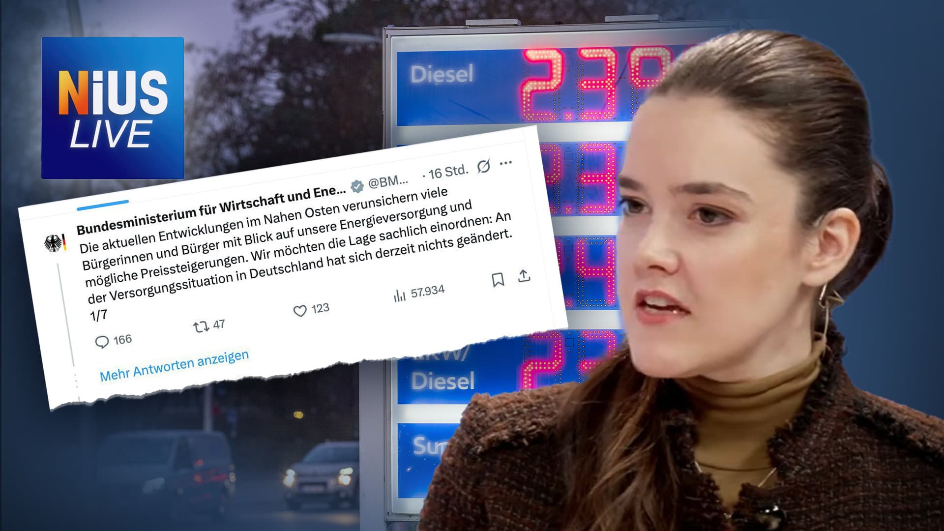 Pauline Voss zu explodierenden Energiepreisen wegen Nahost-Krise: „Wir haben eine Regierung, die im entscheidenden Moment die Gefahr verschläft“