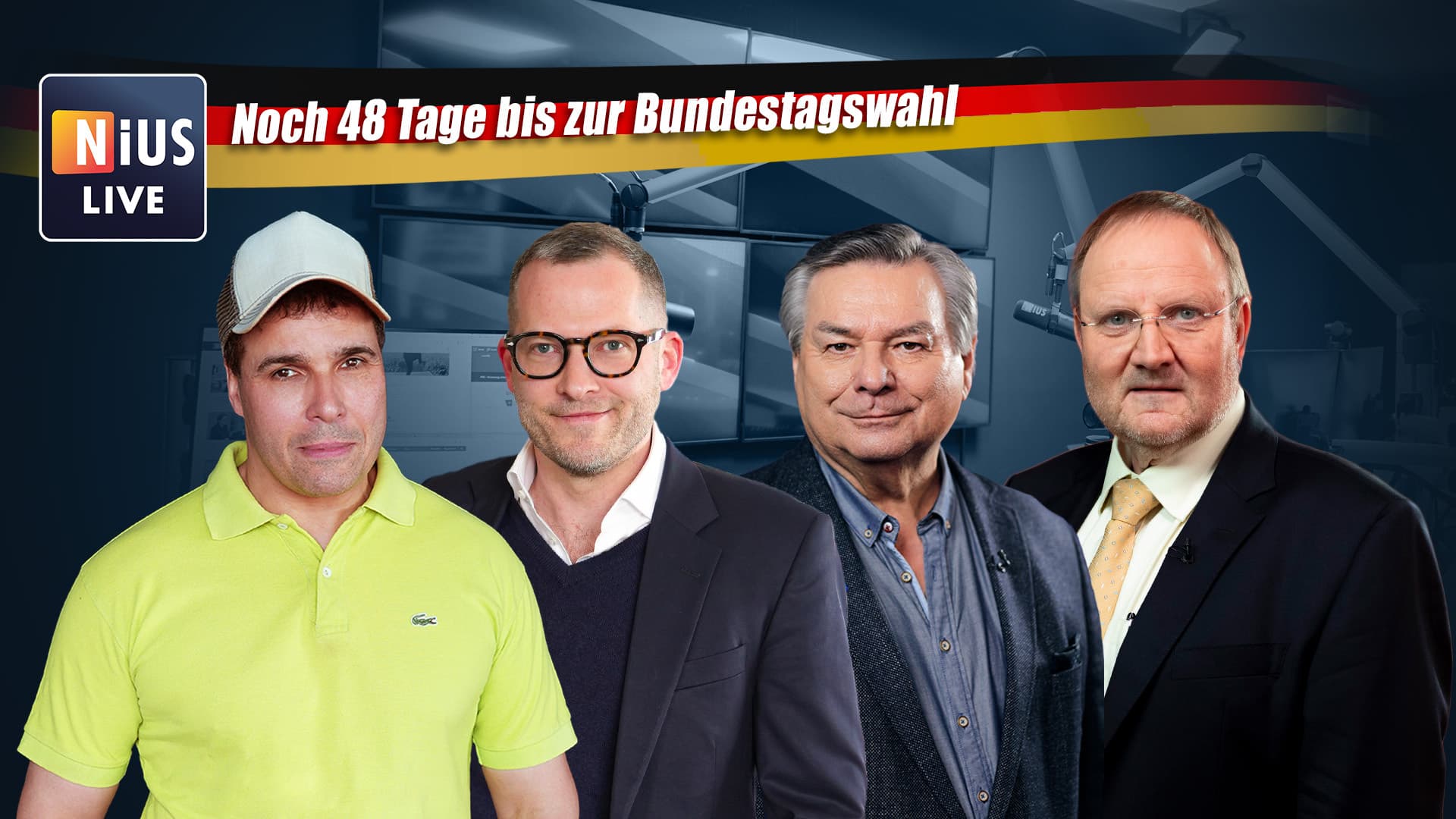 Das war NIUS Live am Montag: Großangriff auf die Meinungsfreiheit