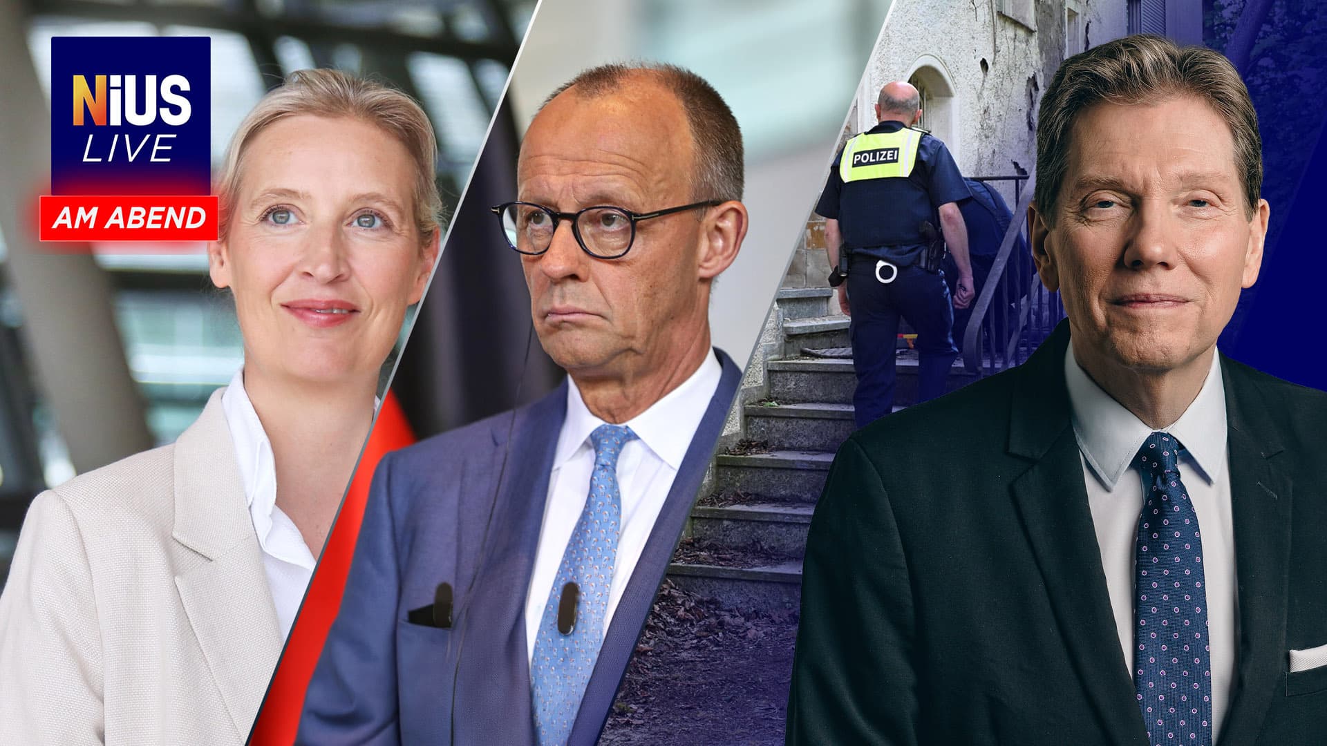 Das war NIUS Live am Abend: Mehrheit der Deutschen wünscht sich einen AfD-Kanzler
