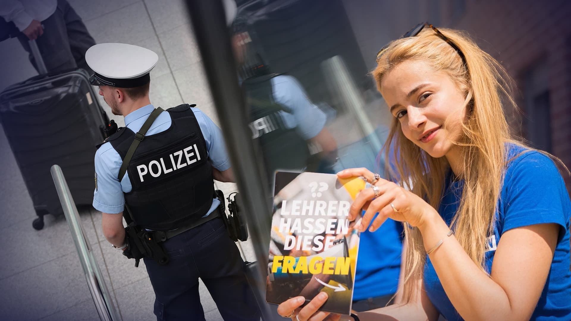 Festnahme mit Maschinenpistolen und mehrstündiges Verhör: Bundespolizei verhängt Ausreiseverbot gegen identitäre Aktivisten
